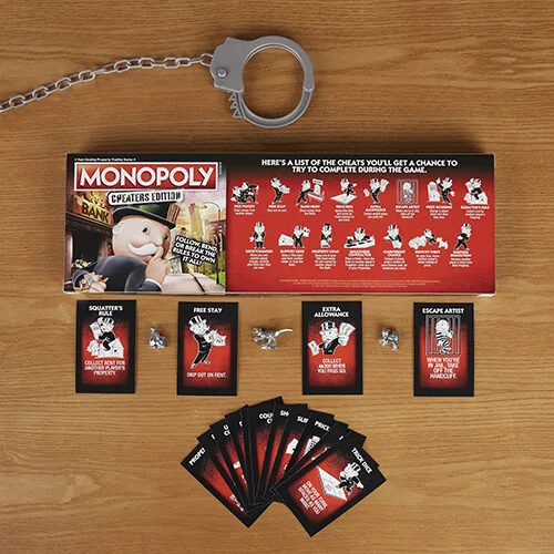 Cartas del Monopoly tramposo