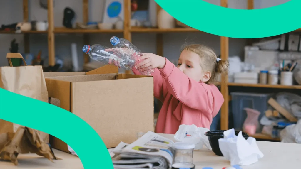 Cómo reciclar en casa con niños