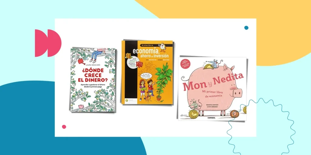 3 libros sobre educación financiera para niños