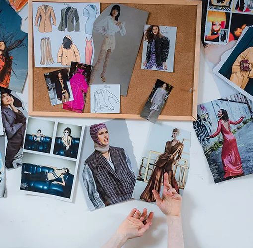 Ejemplo Tablón de futuro, moodboard