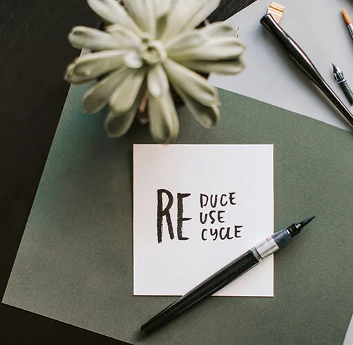 Las tres R del reciclaje en inglés
