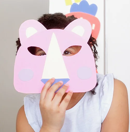 Macara de niño, hecha con papel
