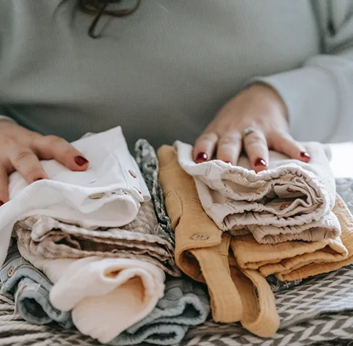 Organizar ropa para niños