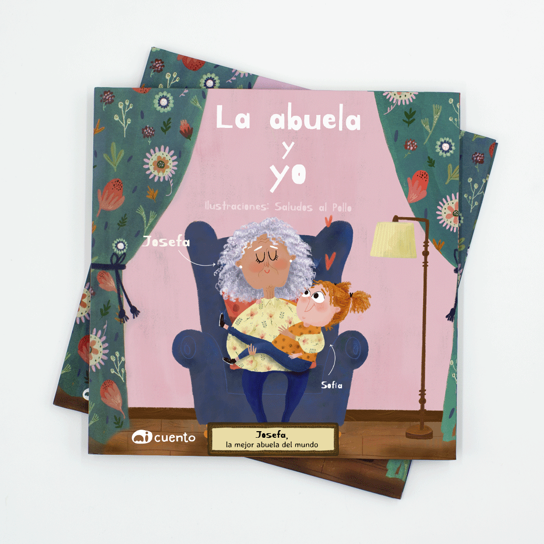 Tipo de libro personalizado, Mi abuela y yo