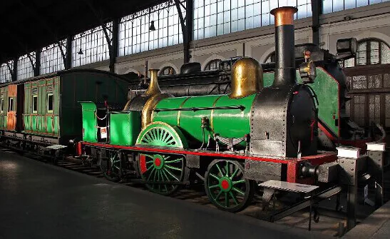 Tren del museo ferroviario de Madrid
